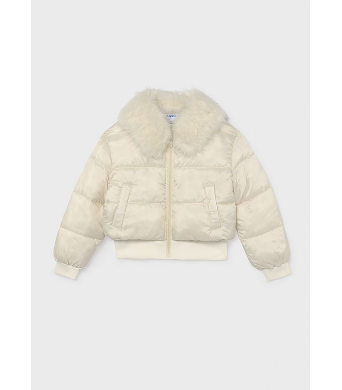 CHAQUETÓN CROPPED PELO CHICA MAYORAL