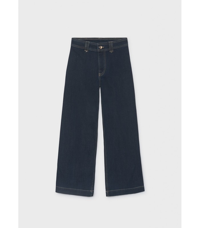 PANTALÓN DENIM WIDE LEG CHICA MAYORAL
