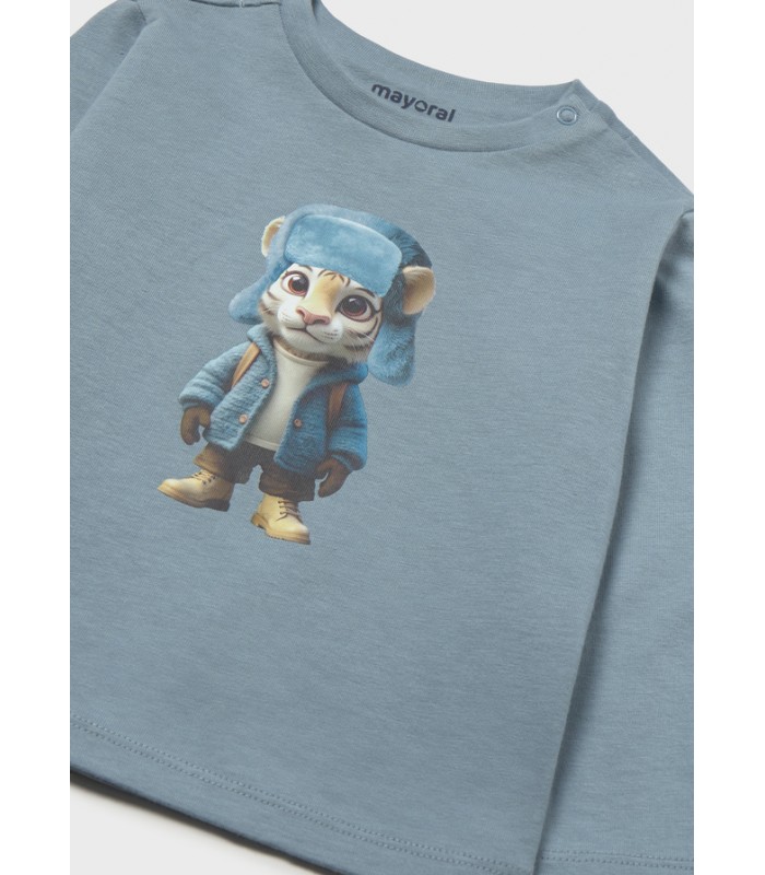 CAMISETA TIGRE BEBÉ NIÑO MAYORAL