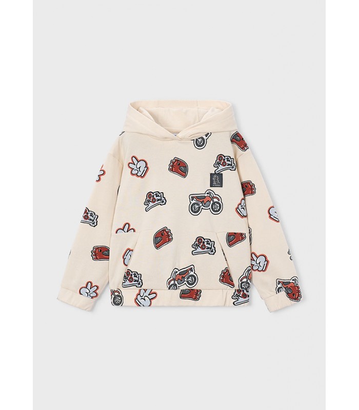 SUDADERA ESTAMPADA MOTO NIÑO MAYORAL