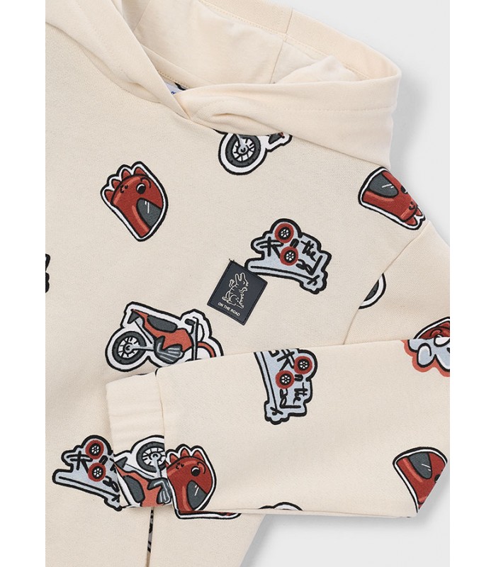 SUDADERA ESTAMPADA MOTO NIÑO MAYORAL
