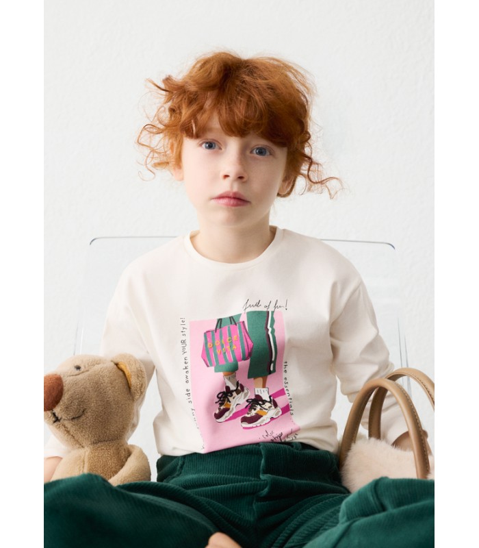 CAMISETA DOLCE VITA NIÑA MAYORAL