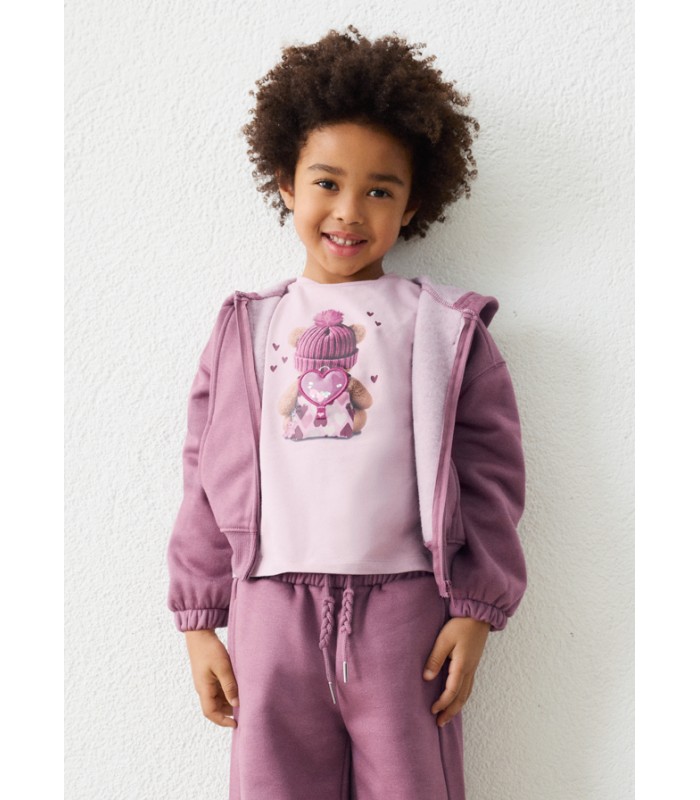 SUDADERA CREMALLERA NIÑA MAYORAL