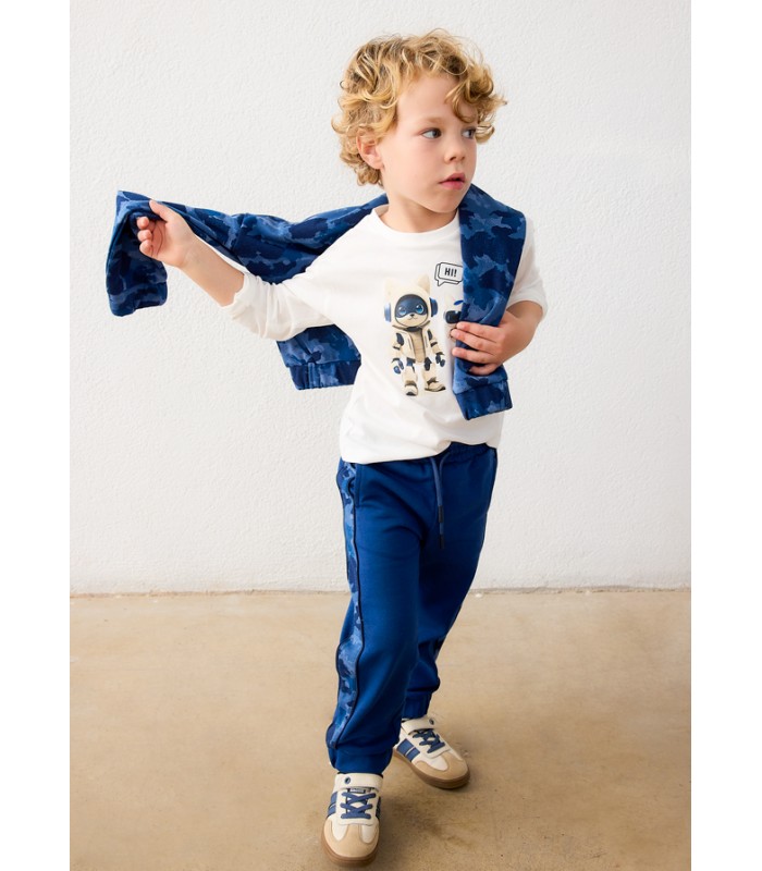 CAMISETA ROBOT NIÑO MAYORAL