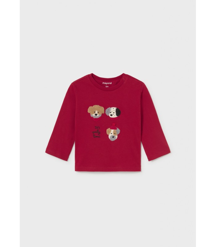 CAMISETA BEBÉ NIÑO PERRITOS MAYORAL
