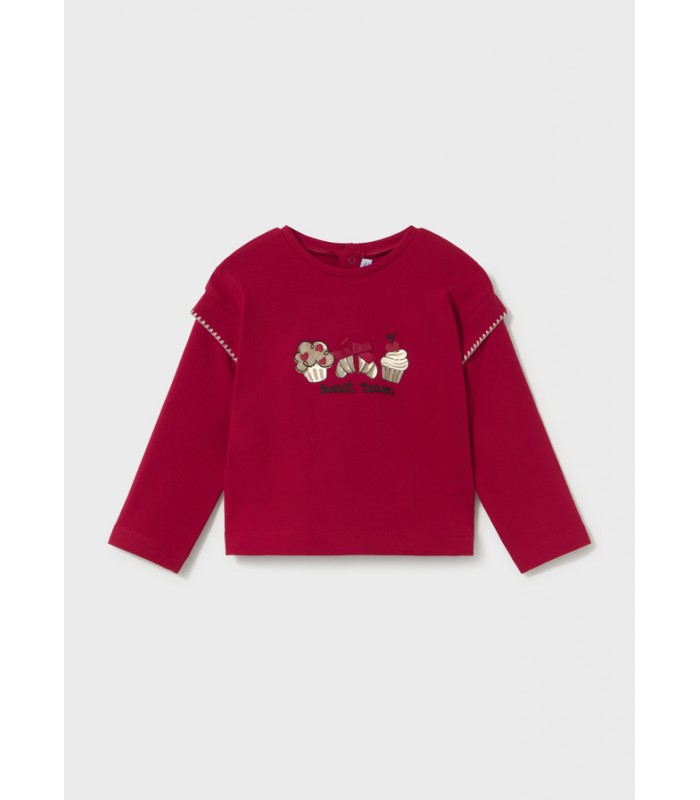CAMISETA BEBÉ NIÑA SWEET TEAM MAYORAL