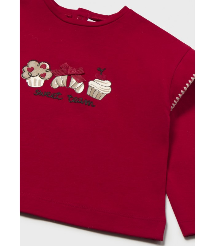 CAMISETA BEBÉ NIÑA SWEET TEAM MAYORAL