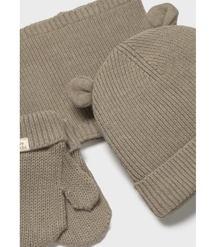 CONJUNTO GORRO CUELLO Y MANOPLAS NIÑO MAYORAL