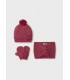 CONJUNTO GORRO CUELLO Y MANOPLAS BEBÉ NIÑA MAYORAL