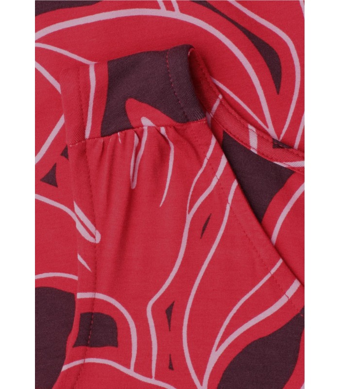 TOP ESTAMPADO MUJER CON BAJO GOMA STREET ONE