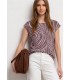 CAMISETA ESTAMPADA MUJER EFECTO DESGASTADO STREET ONE