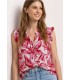 BLUSA VOLANTES FLORAL MUJER STREET ONE