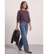 CAMISETA RAYAS CINTURA ELÁSTICA MUJER STREET ONE