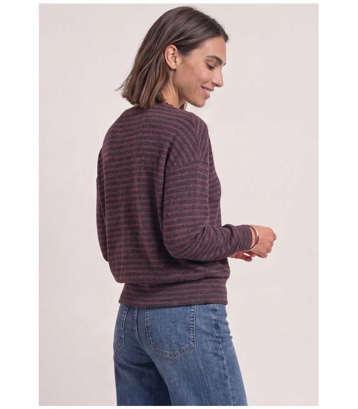 CAMISETA RAYAS CINTURA ELÁSTICA MUJER STREET ONE