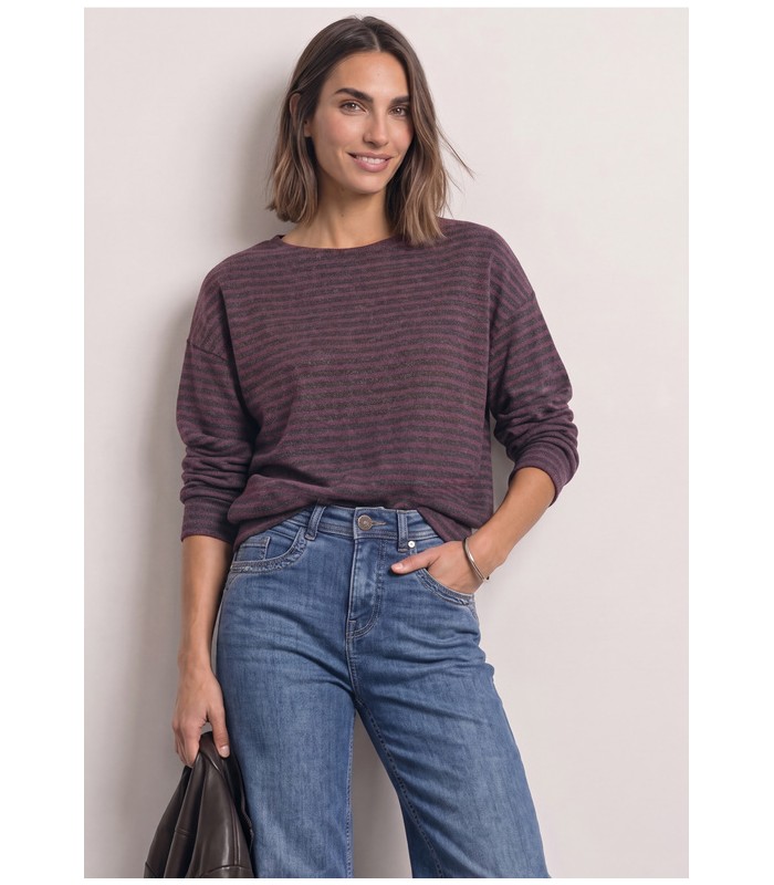 CAMISETA RAYAS CINTURA ELÁSTICA MUJER STREET ONE