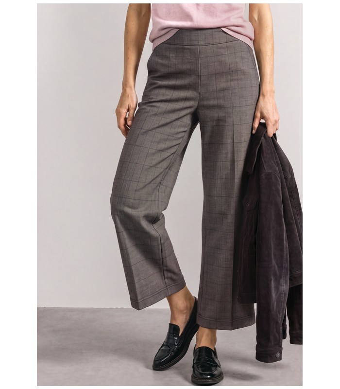 PANTALÓN CULOTTE CUADROS MUJER STREET ONE