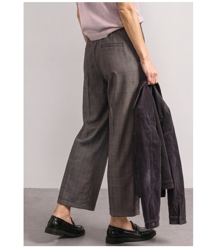PANTALÓN CULOTTE CUADROS MUJER STREET ONE