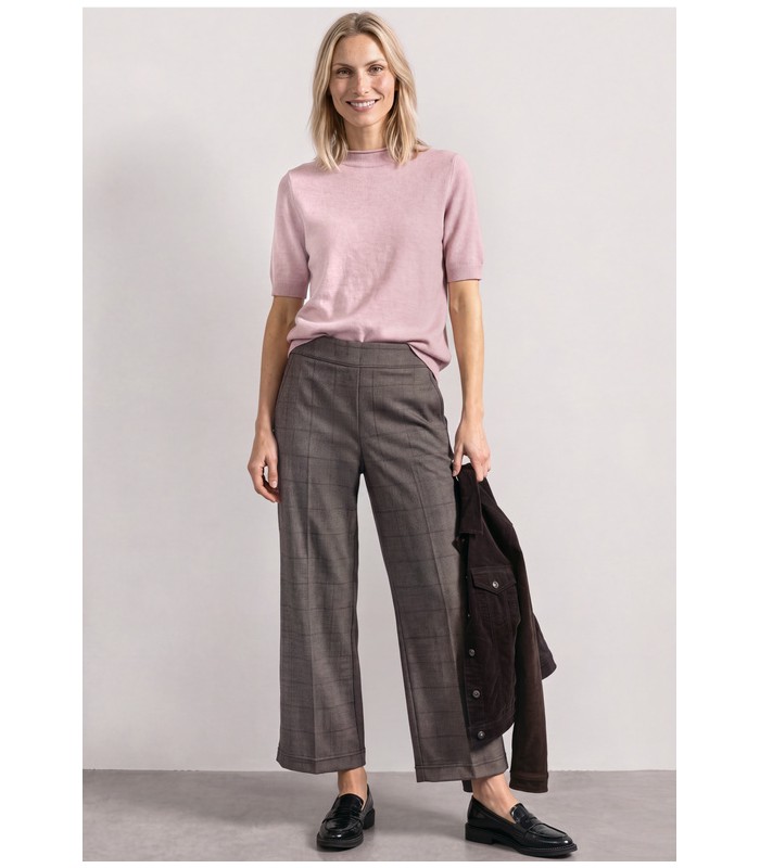 PANTALÓN CULOTTE CUADROS MUJER STREET ONE