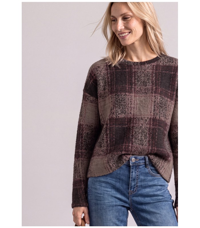 JERSEY CUADROS MUJER STREET ONE