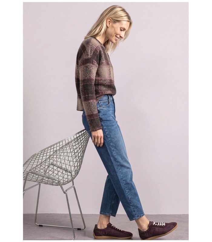 JERSEY CUADROS MUJER STREET ONE