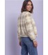 CHAQUETA PIEL SINTÉTICA CUADROS MUJER STREET ONE