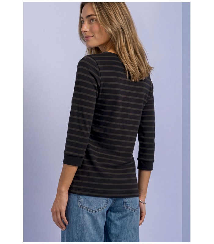 CAMISETA RAYAS MANGA TRES CUARTOS MUJER STREET ONE