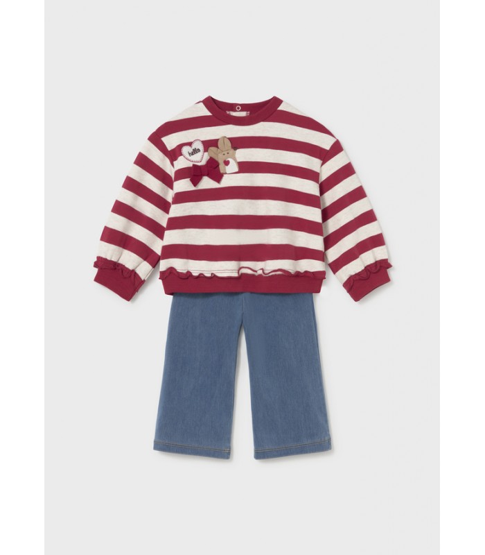 CONJUNTO SUDADERA BEBÉ NIÑA MAYORAL