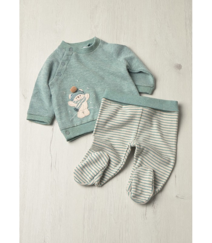 CONJUNTO POLAINA OSITO BEBÉ NIÑO MAYORAL
