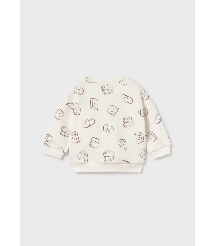 SUDADERA BEBÉ ESTAMPADA "FOR EVERYONE" MAYORAL