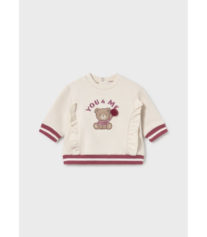 SUDADERA YOU&ME BEBÉ NIÑA MAYORAL