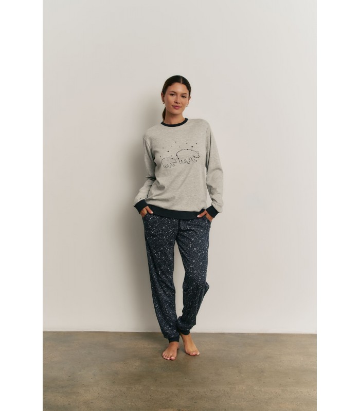 PIJAMA MUJER TRES PIEZAS PROMISE