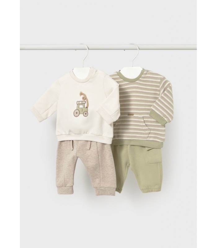 CONJUNTO PUNTO 4 PIEZAS BEBÉ NIÑO MAYORAL