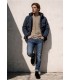 CHAQUETA ACOLCHADA DETALLES PANA HOMBRE STREET ONE
