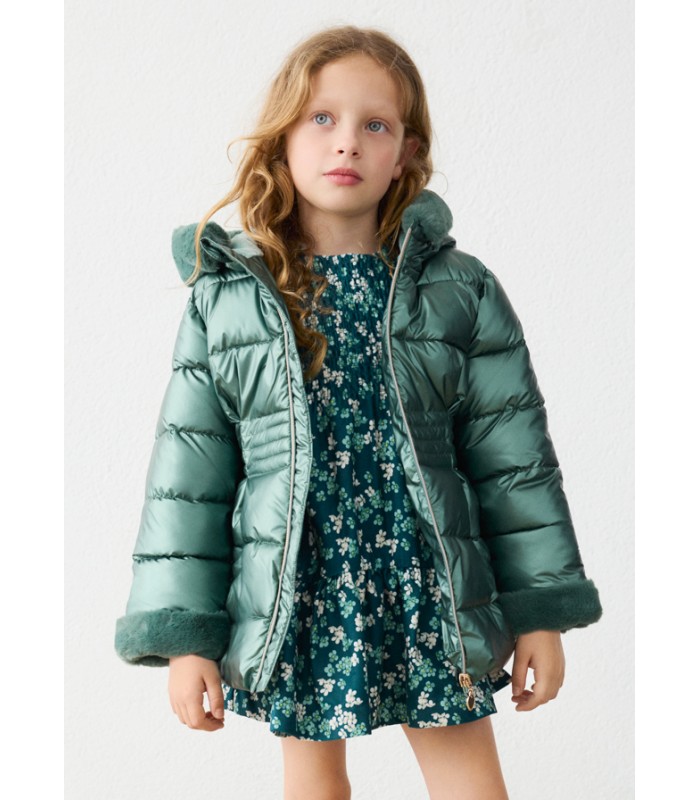 CHAQUETÓN METALIZADO NIÑA MAYORAL