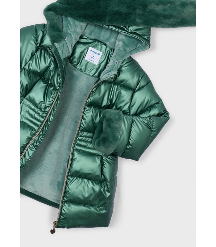 CHAQUETÓN METALIZADO NIÑA MAYORAL