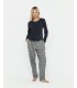 PIJAMA MUJER CUADROS SELMARK