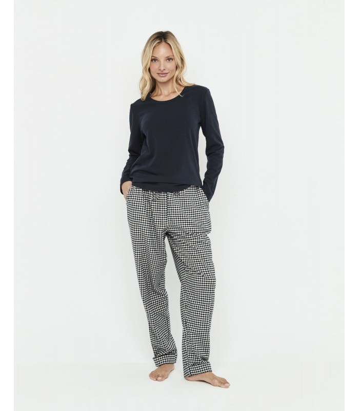 PIJAMA MUJER CUADROS SELMARK