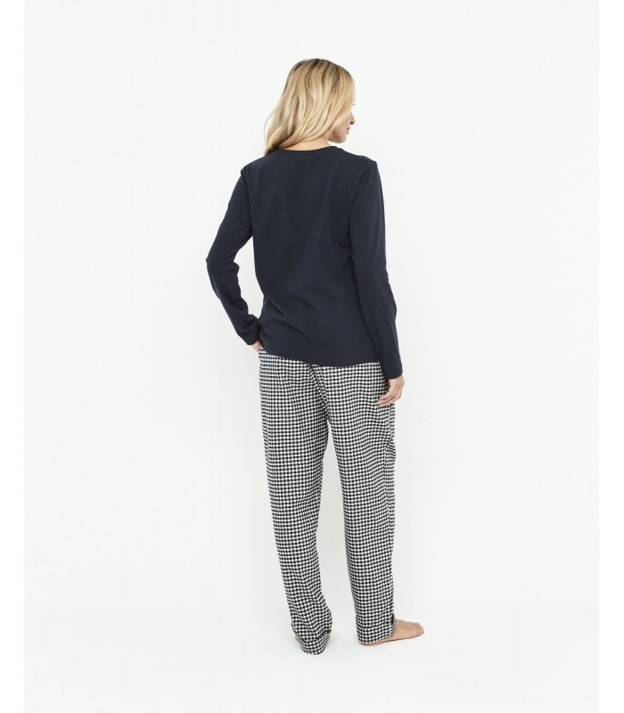 PIJAMA MUJER CUADROS SELMARK