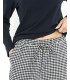 PIJAMA MUJER CUADROS SELMARK