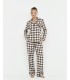 PIJAMA CAMISERO MUJER CUADROS SELMARK
