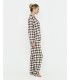 PIJAMA CAMISERO MUJER CUADROS SELMARK