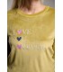 PIJAMA MUJER MICRO CORALINA "LOVE YOU FOREVER" MUYDEMI