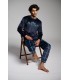 PIJAMA HOMBRE MICRO CORALINA "MAKING HISTORY" MUYDEMI