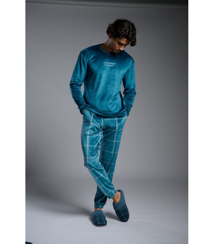 PIJAMA MICRO CORALINA HOMBRE MUYDEMI