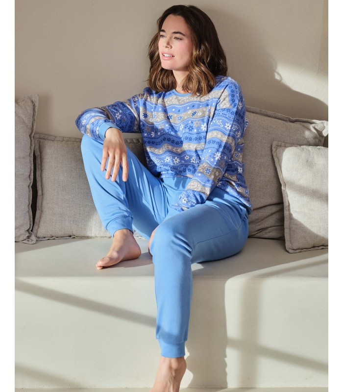PIJAMA MUJER CENEFAS FLORALES MASSANA