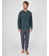 PIJAMA HOMBRE JASPEADO MASSANA