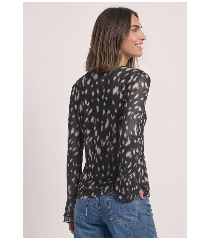 CAMISETA DE MALLA ESTAMPADA MUJER STREET ONE