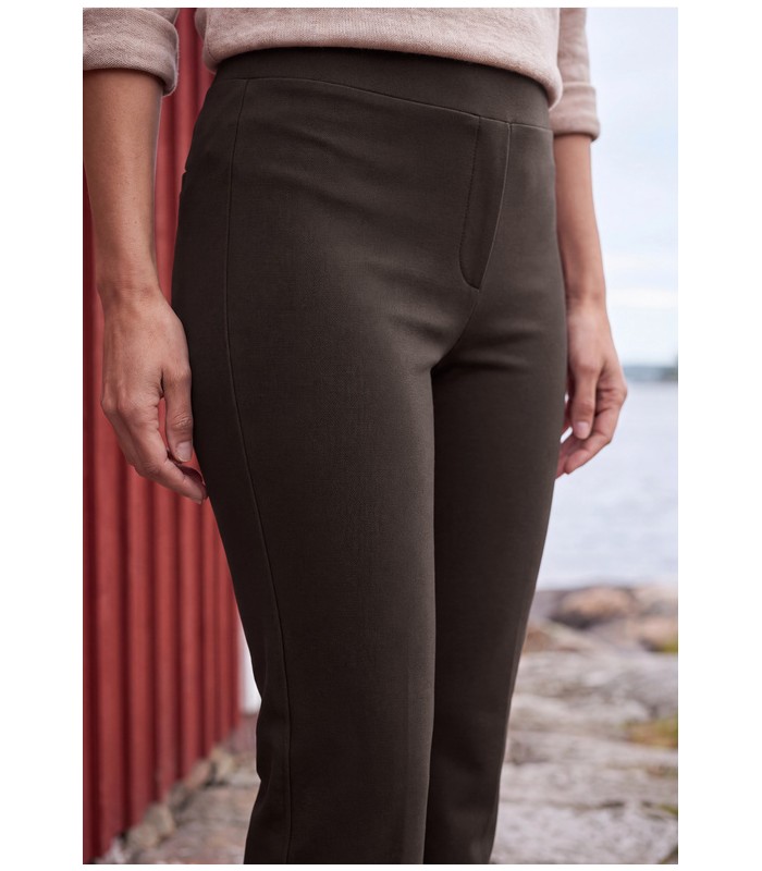 PANTALÓN CORTE RECTO ENTALLADO MUJER CECIL