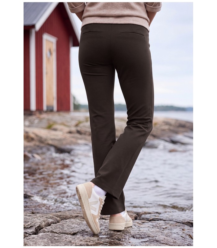 PANTALÓN CORTE RECTO ENTALLADO MUJER CECIL