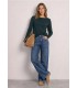 CAMISETA  BÁSICA CUELLO  BARCO MUJER STREET ONE